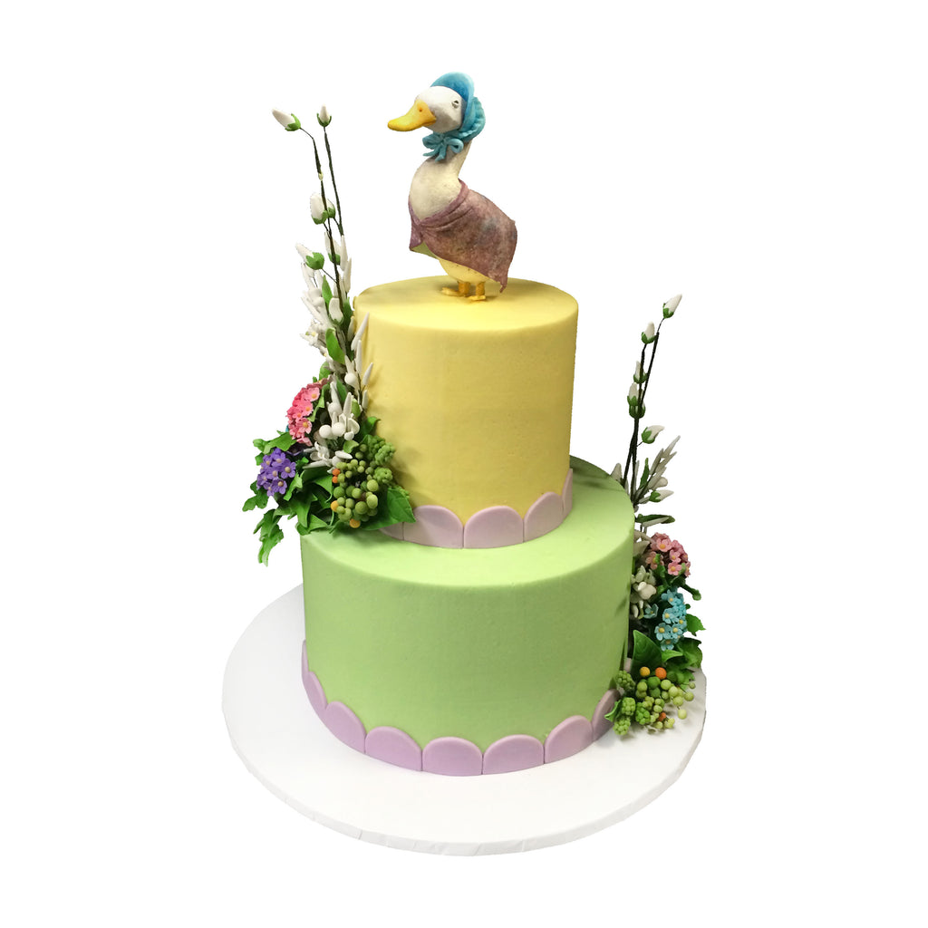 Mother Goose Two Tiered Cake