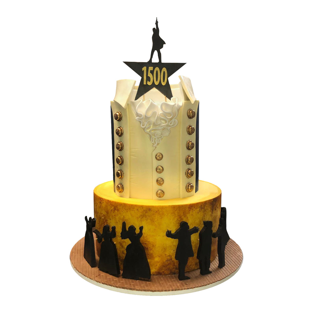 Hamilton Broadway Cake