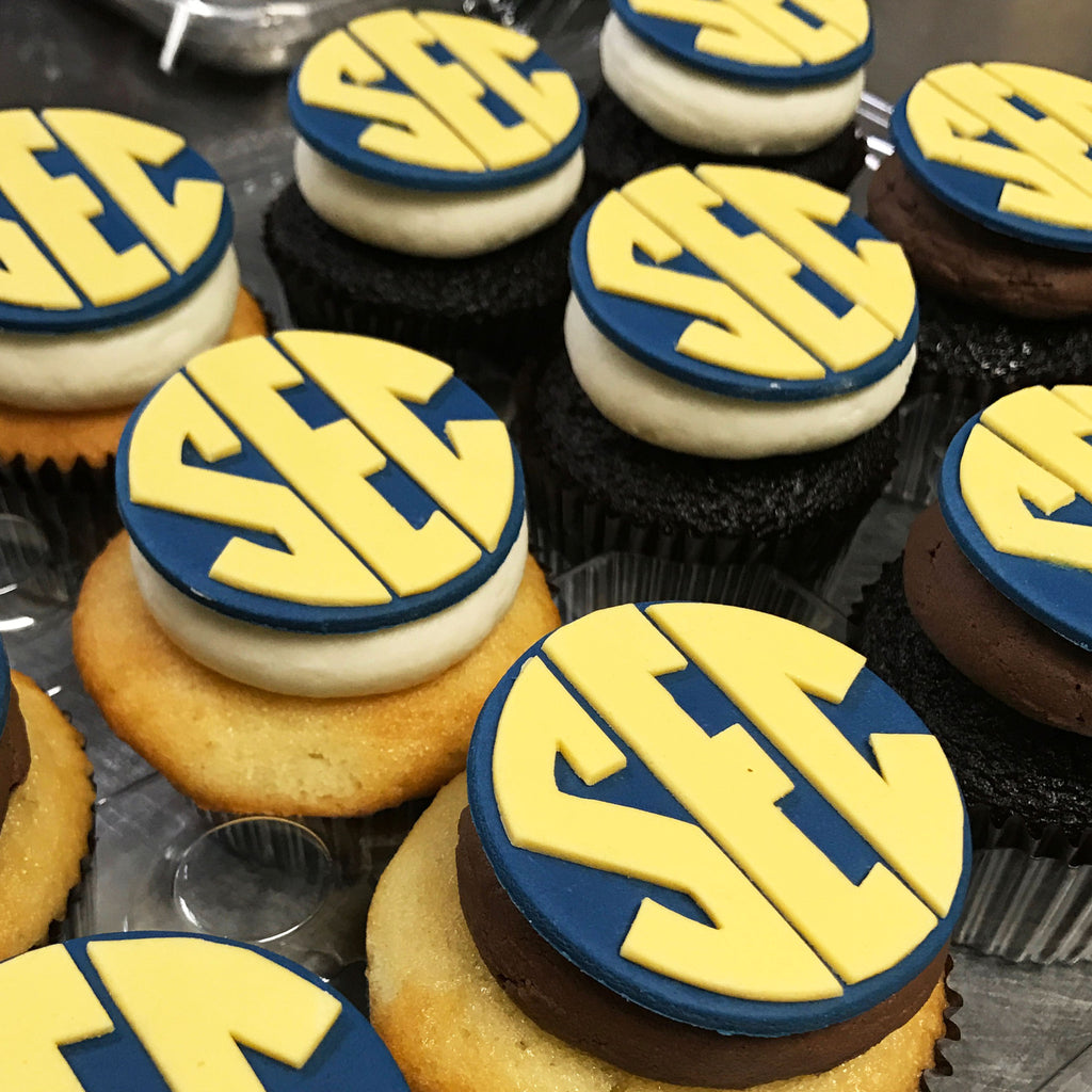 Southeastern Conference Logo Custom Cupcakes