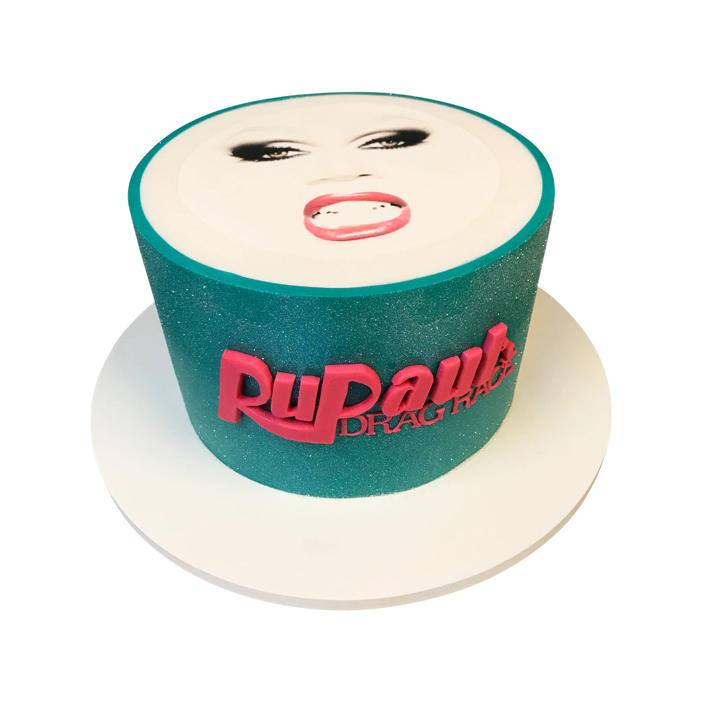 Ru Paul’s Drag Face Cake